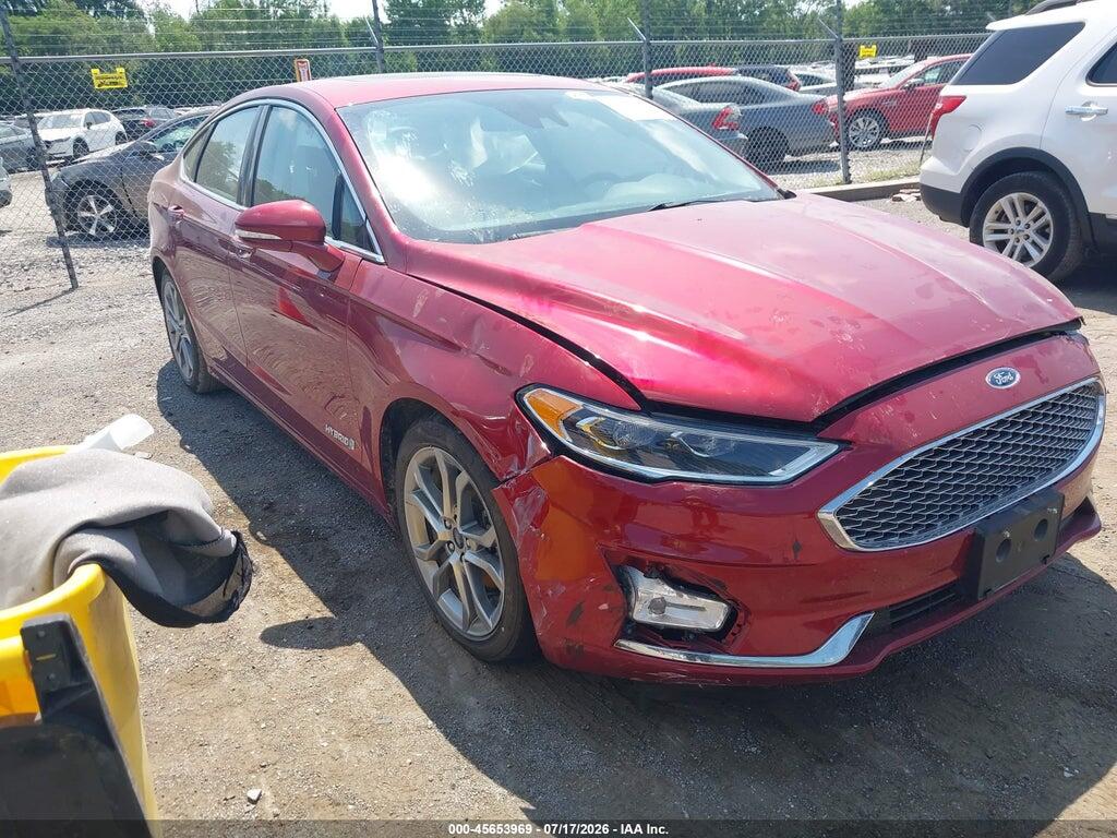 3FA6P0RU5KR172044 2019 FORD FUSION HYBRID photo no. 1