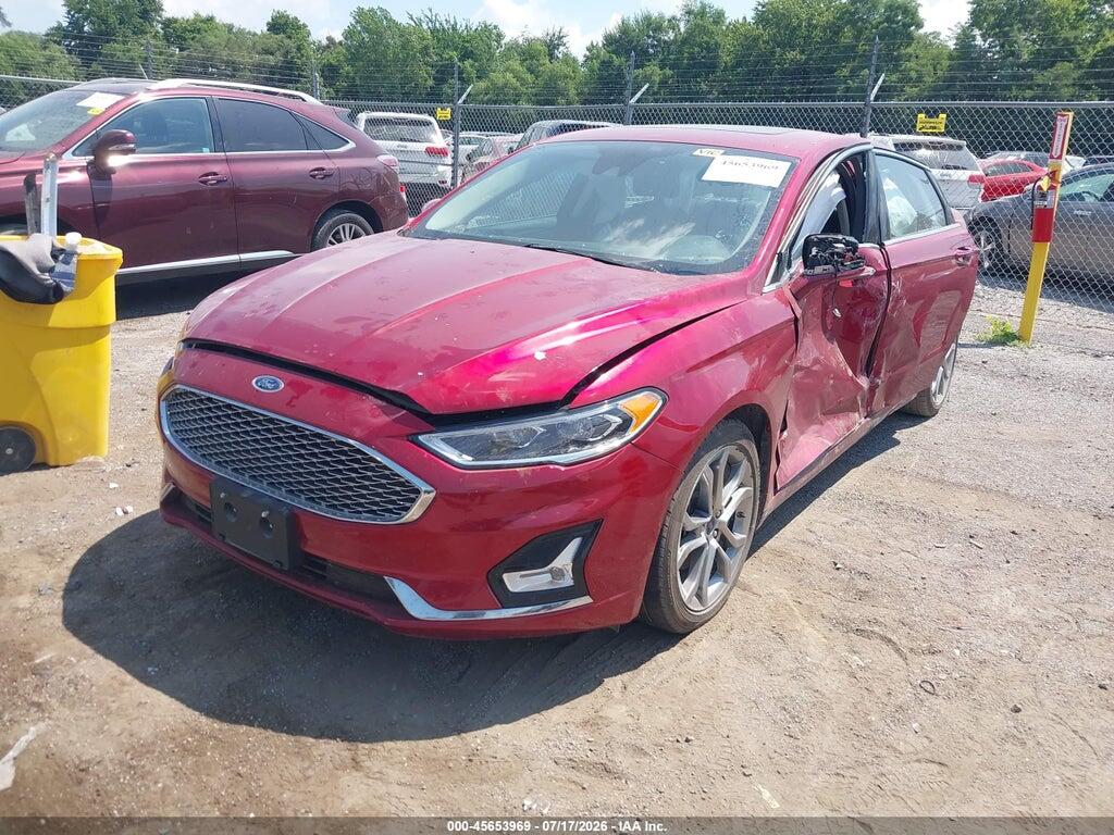 3FA6P0RU5KR172044 2019 FORD FUSION HYBRID photo no. 2
