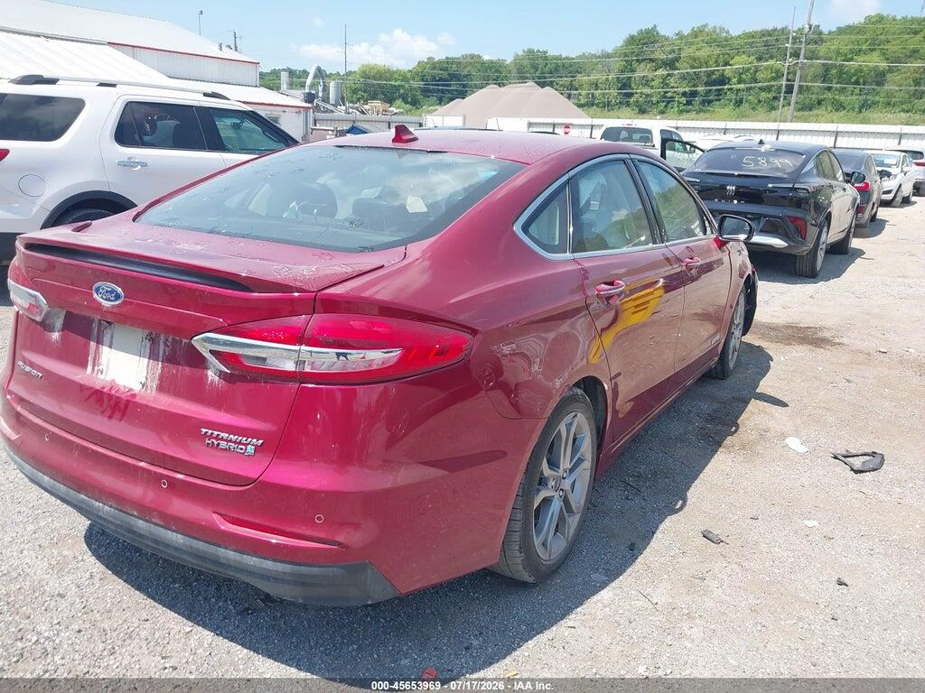 3FA6P0RU5KR172044 2019 FORD FUSION HYBRID photo no. 4