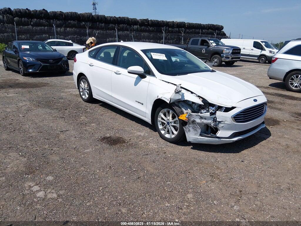 3FA6P0LU7KR137739 2019 FORD FUSION HYBRID photo no. 1