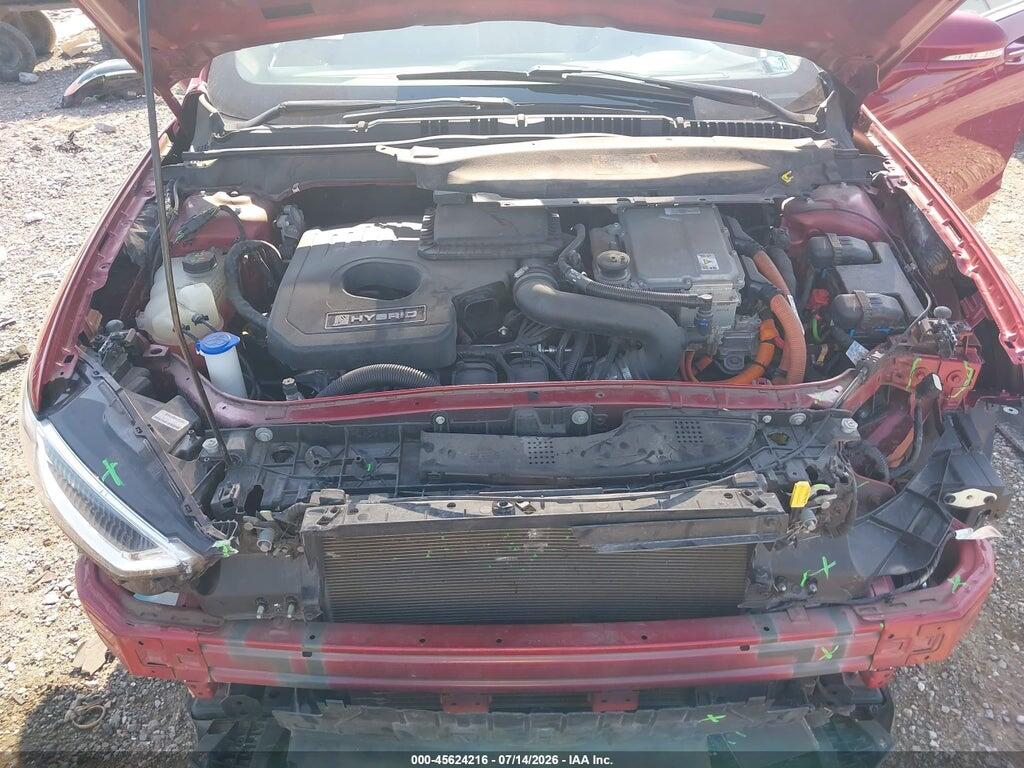 3FA6P0MU6KR123670 2019 FORD FUSION HYBRID photo no. 10