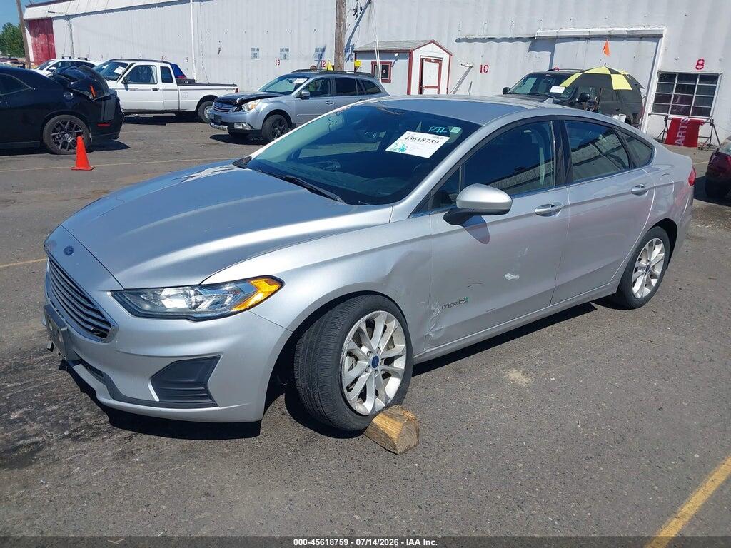 3FA6P0LU2KR181972 2019 FORD FUSION HYBRID photo no. 2