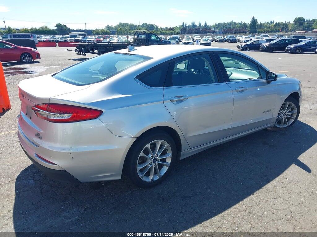 3FA6P0LU2KR181972 2019 FORD FUSION HYBRID photo no. 4