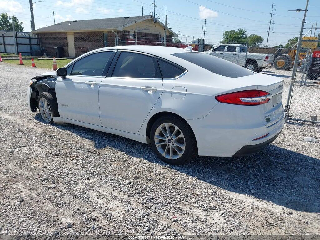 3FA6P0LU3KR220276 2019 FORD FUSION HYBRID photo no. 3