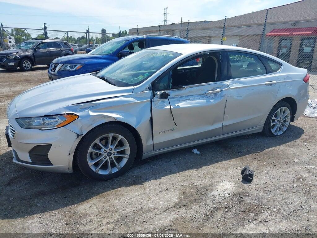 3FA6P0LU8KR190000 2019 FORD FUSION HYBRID photo no. 2