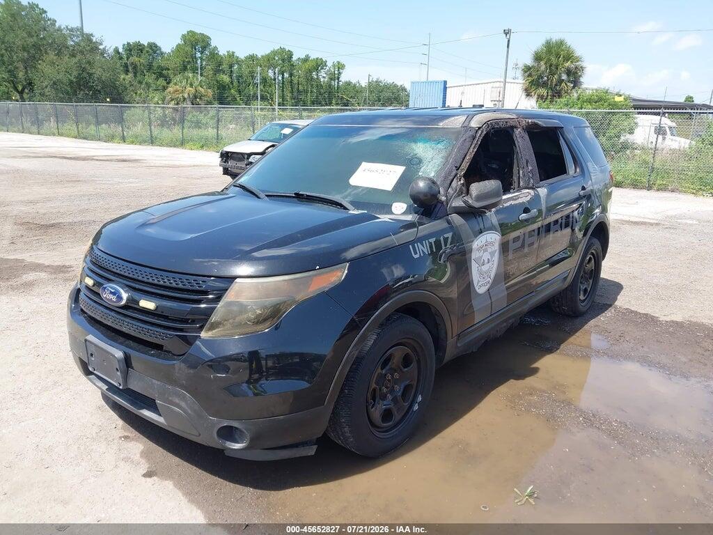 1FM5K8AR3DGC63491 2013 FORD UTILITY POLICE INTERCEPTOR photo no. 2