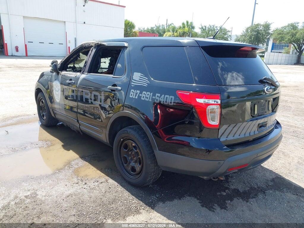 1FM5K8AR3DGC63491 2013 FORD UTILITY POLICE INTERCEPTOR photo no. 3