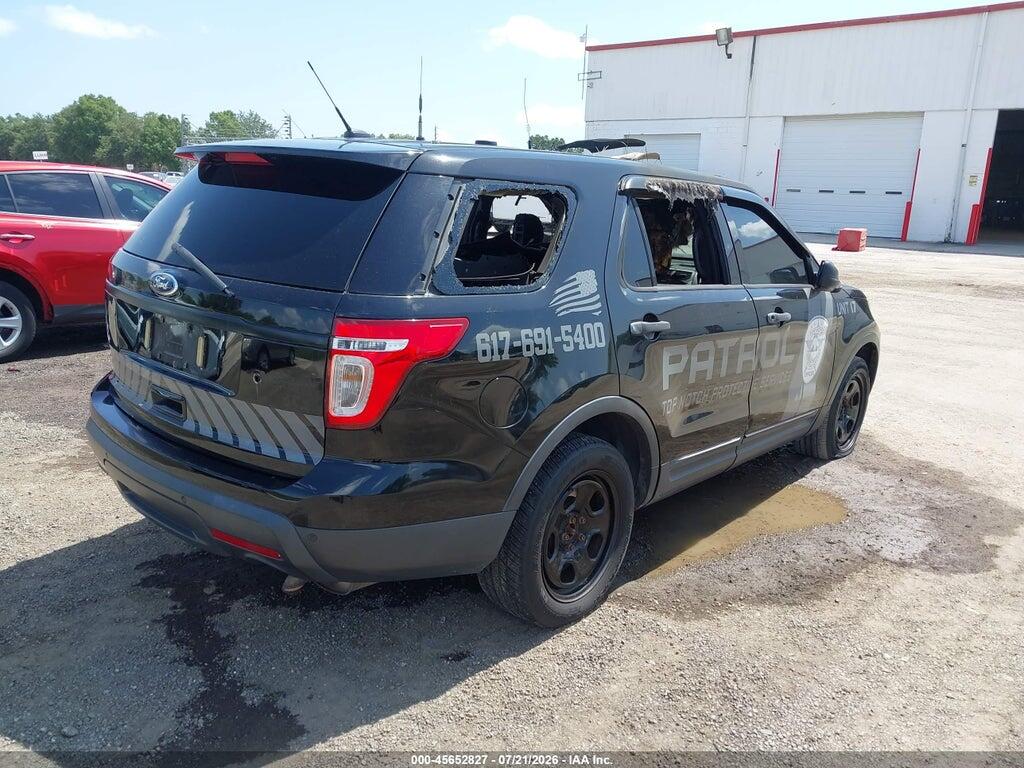 1FM5K8AR3DGC63491 2013 FORD UTILITY POLICE INTERCEPTOR photo no. 4