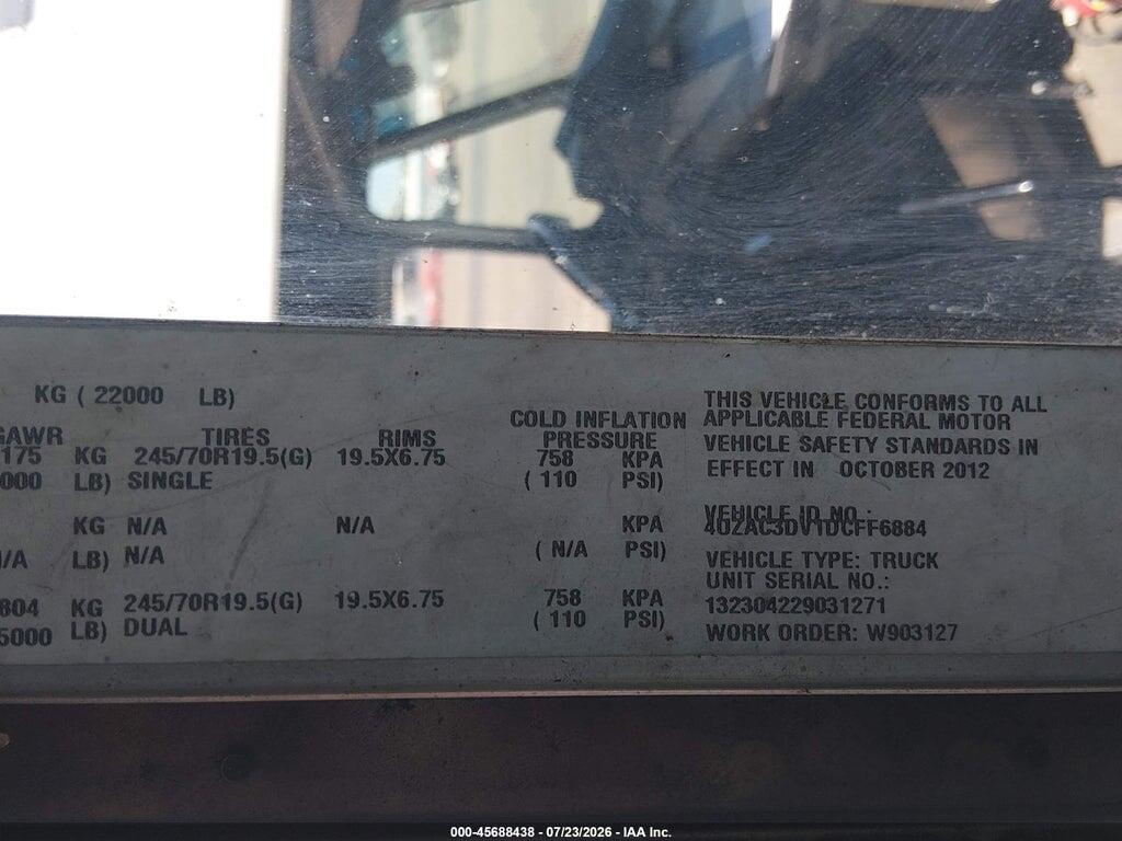 4UZAC3DV1DCFF6884 2013 FREIGHTLINER CHASSIS photo no. 4