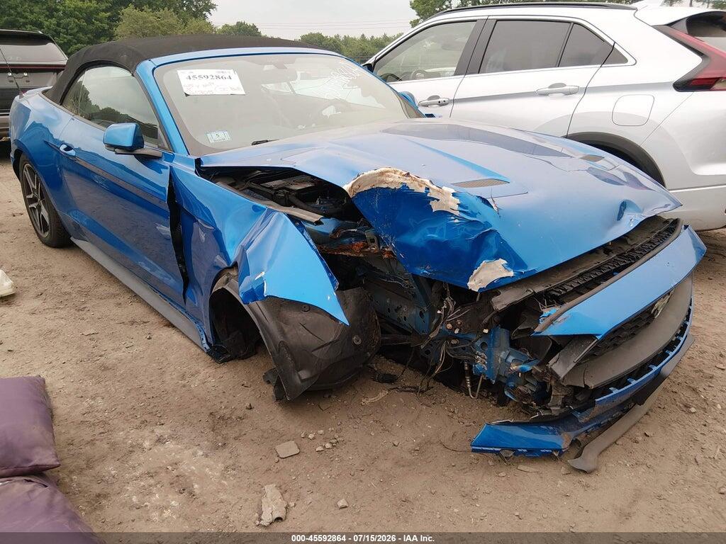 1FATP8UH9K5115599 2019 FORD MUSTANG photo no. 1