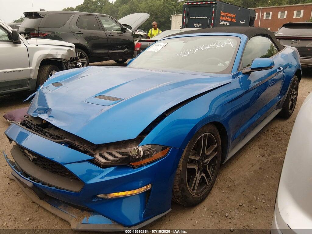1FATP8UH9K5115599 2019 FORD MUSTANG photo no. 2