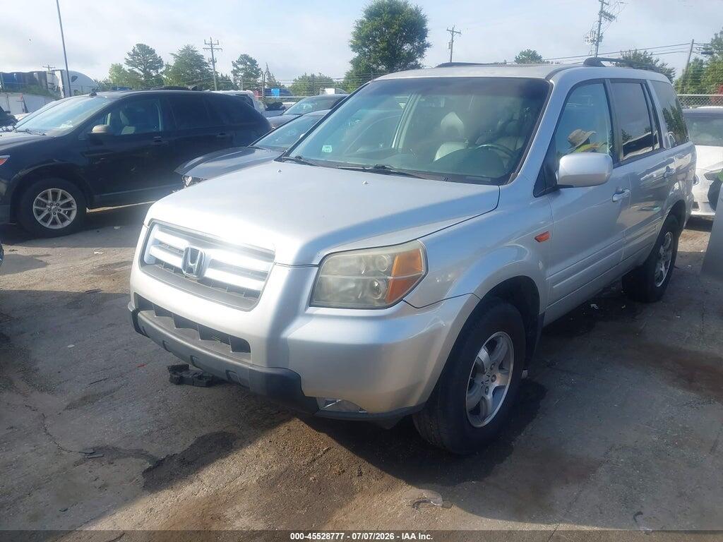 2HKYF18557H537290 2007 HONDA PILOT photo no. 2