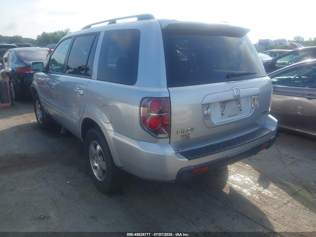 2HKYF18557H537290 2007 HONDA PILOT photo no. 3