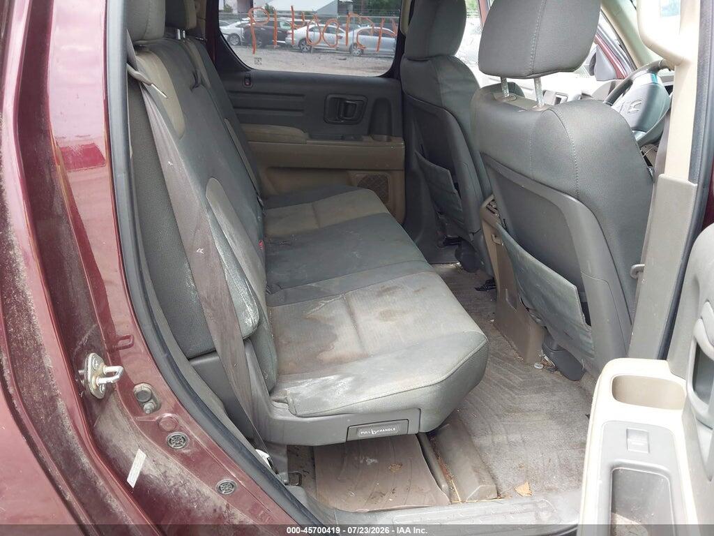 2HJYK16367H511394 2007 HONDA RIDGELINE photo no. 8