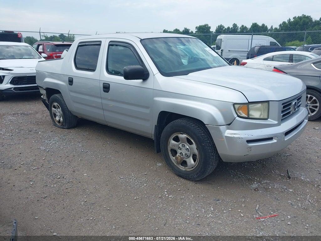 2HJYK162X7H526889 2007 HONDA RIDGELINE photo no. 1