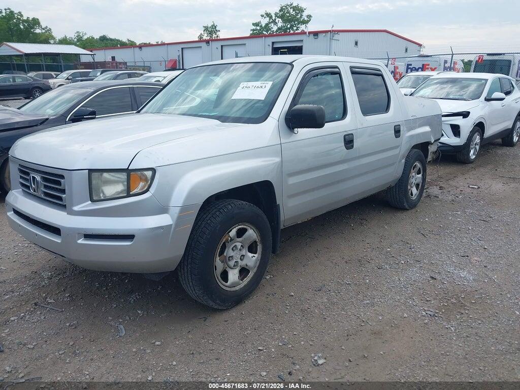 2HJYK162X7H526889 2007 HONDA RIDGELINE photo no. 2