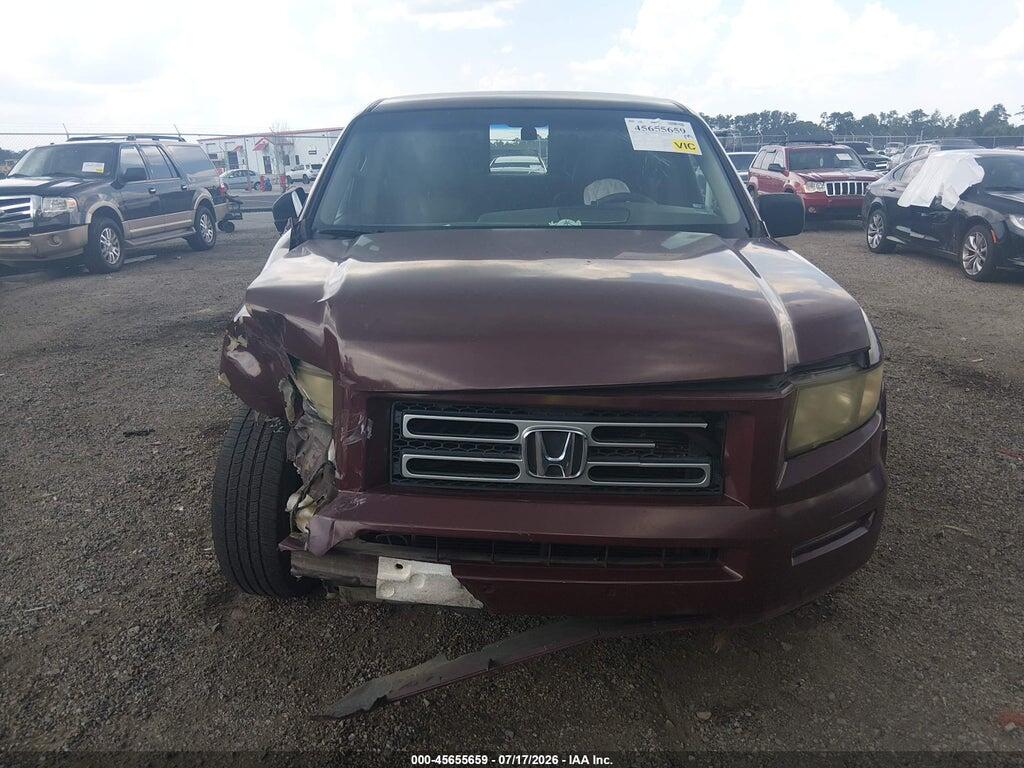 2HJYK16457H550471 2007 HONDA RIDGELINE photo no. 12