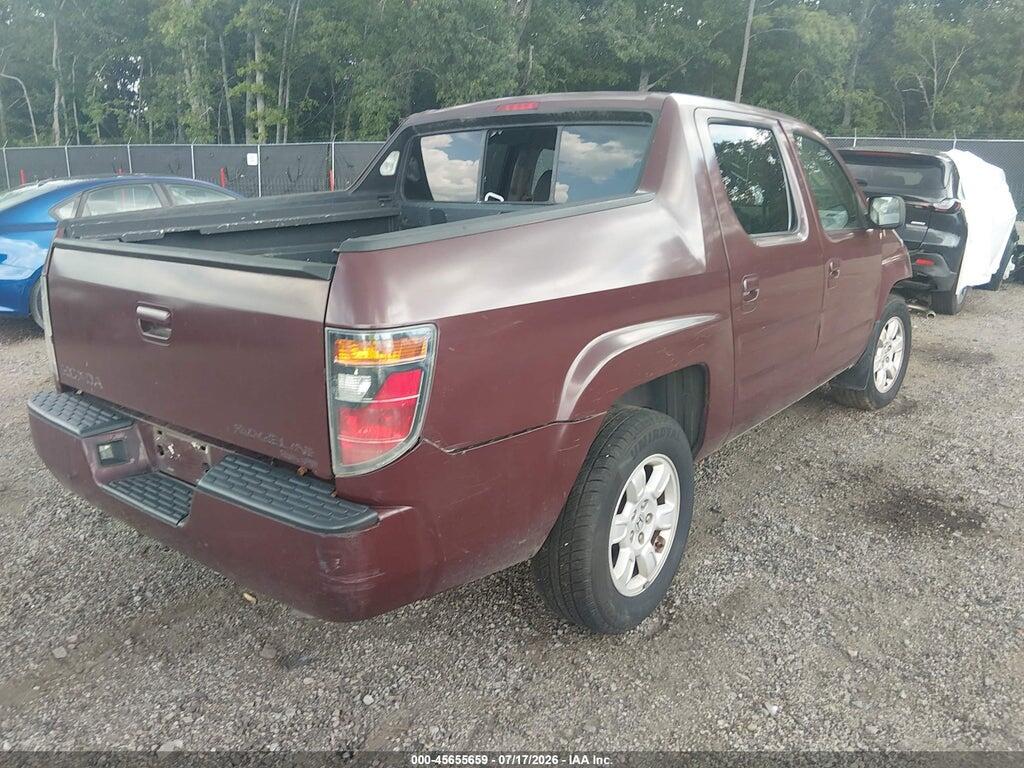 2HJYK16457H550471 2007 HONDA RIDGELINE photo no. 4