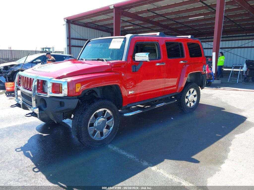 5GTDN13E678166317 2007 HUMMER H3 SUV photo no. 2