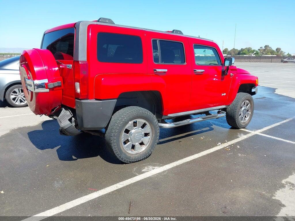 5GTDN13E678166317 2007 HUMMER H3 SUV photo no. 4