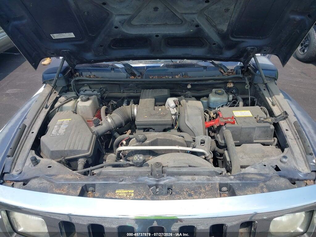5GTDN13E078253663 2007 HUMMER H3 SUV photo no. 10