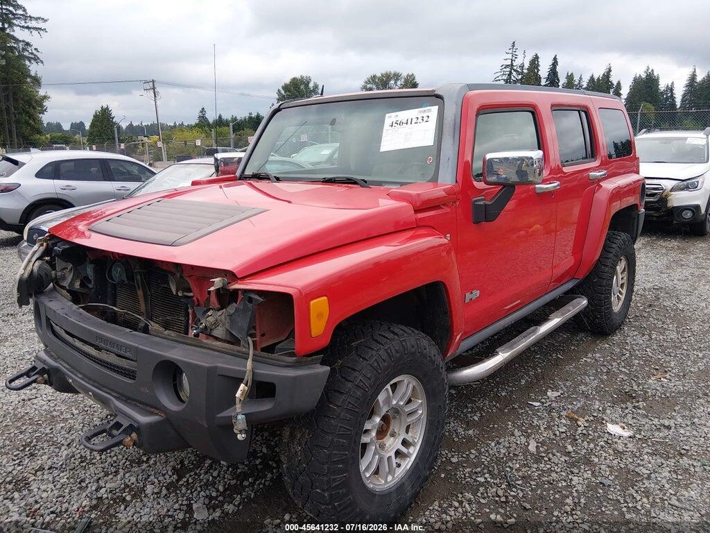 5GTDN13E778175902 2007 HUMMER H3 SUV photo no. 2