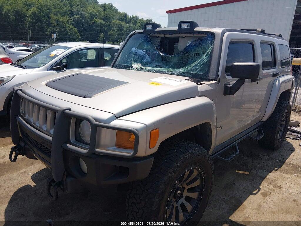 5GTDN13E478137799 2007 HUMMER H3 SUV photo no. 2