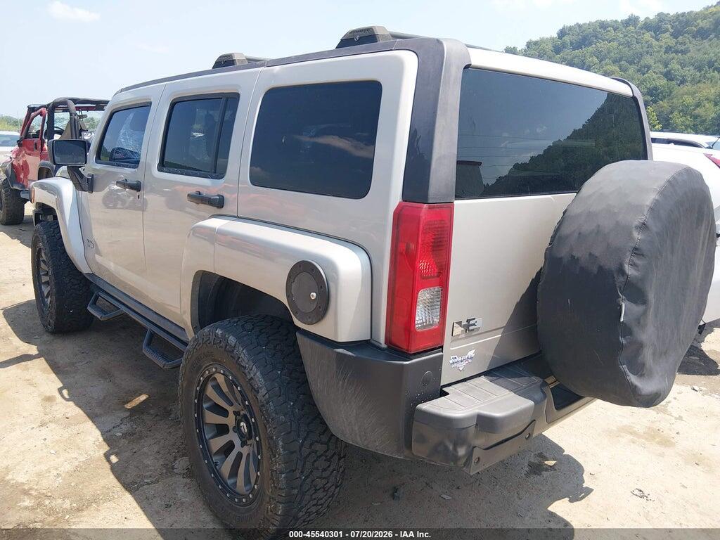 5GTDN13E478137799 2007 HUMMER H3 SUV photo no. 3
