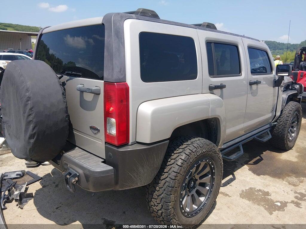 5GTDN13E478137799 2007 HUMMER H3 SUV photo no. 4