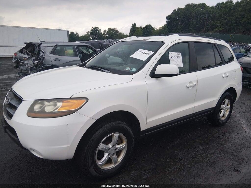 5NMSG13D87H124388 2007 HYUNDAI SANTA FE photo no. 2