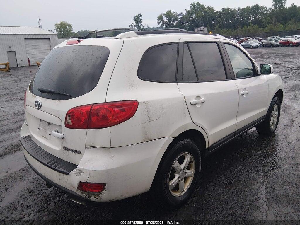 5NMSG13D87H124388 2007 HYUNDAI SANTA FE photo no. 4