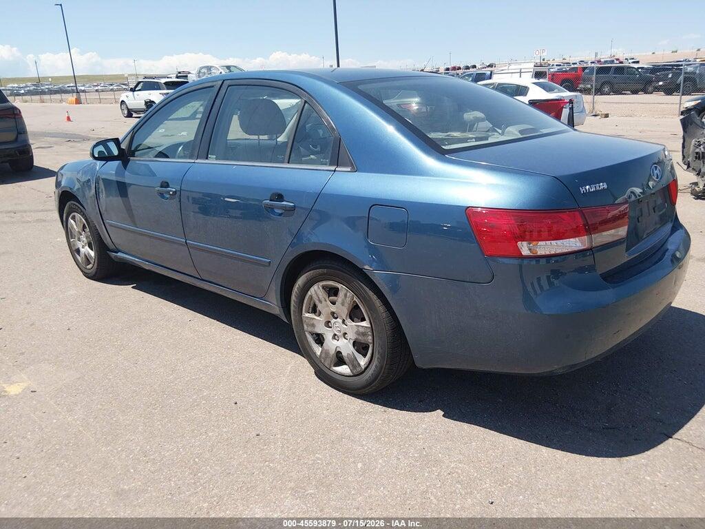 5NPET46C17H229743 2007 HYUNDAI SONATA photo no. 3