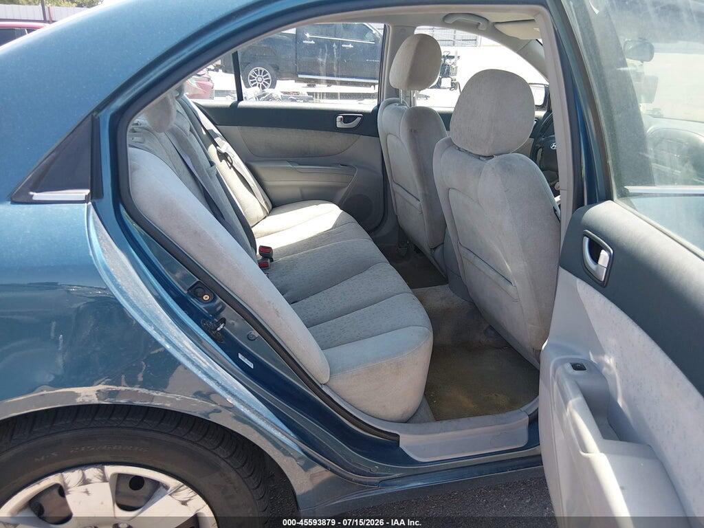 5NPET46C17H229743 2007 HYUNDAI SONATA photo no. 8