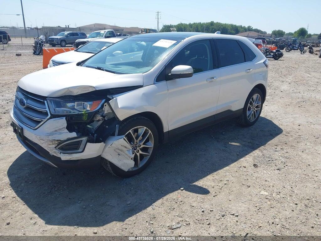 2FMPK4K87JBC30732 2018 FORD EDGE photo no. 2