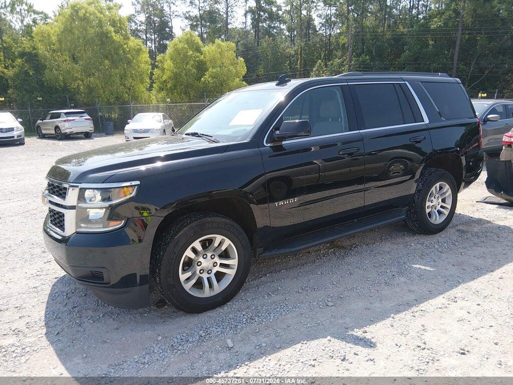 1GNSCAEC8LR267452 2020 CHEVROLET TAHOE photo no. 2
