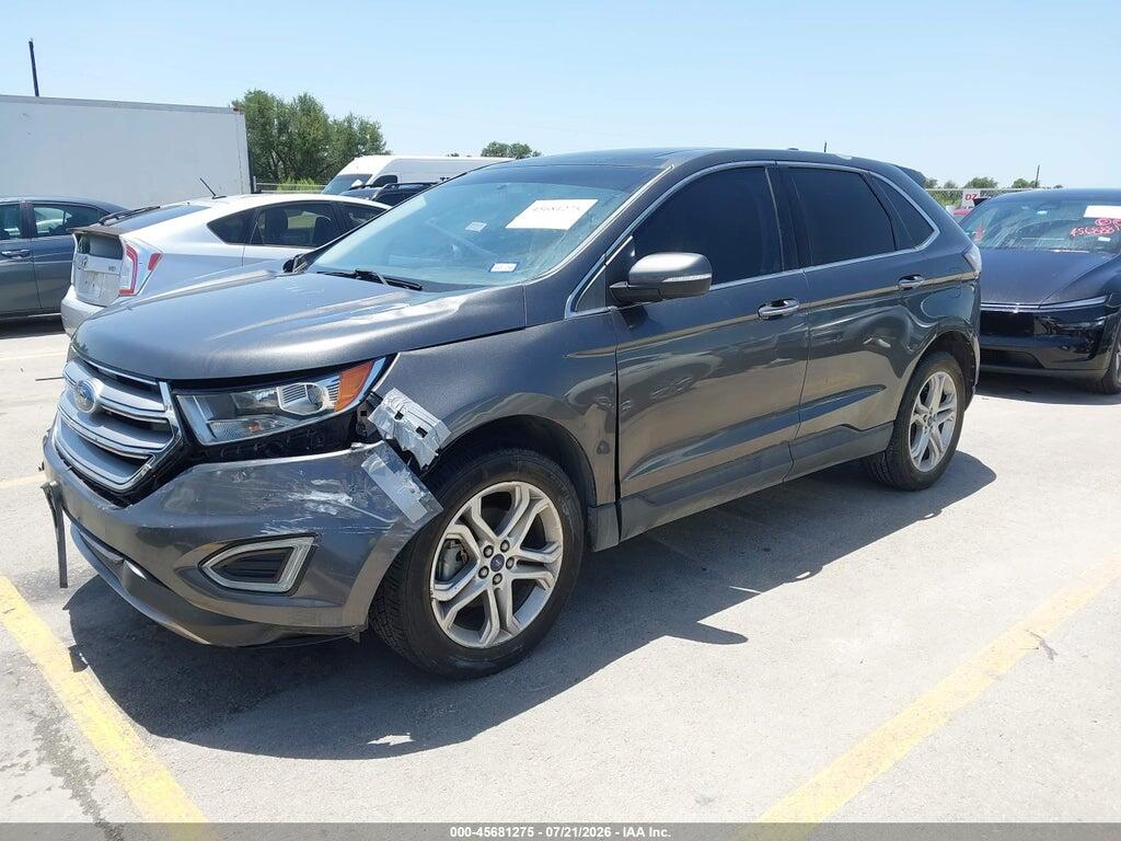 2FMPK3K92JBB74377 2018 FORD EDGE photo no. 2