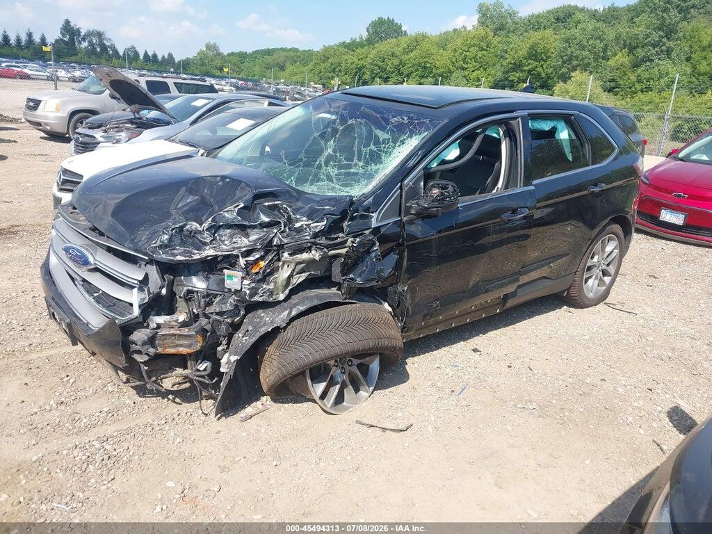 2FMPK4K83JBC10431 2018 FORD EDGE photo no. 2