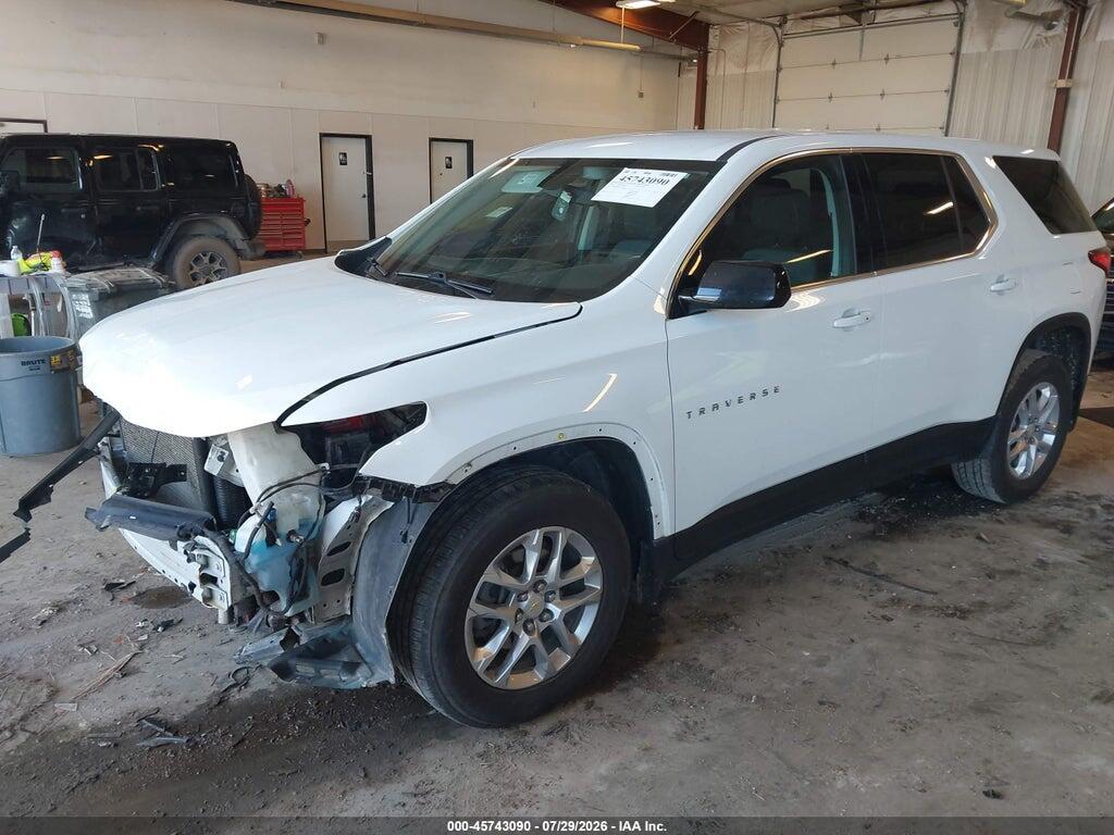 1GNERFKW2LJ112367 2020 CHEVROLET TRAVERSE photo no. 2