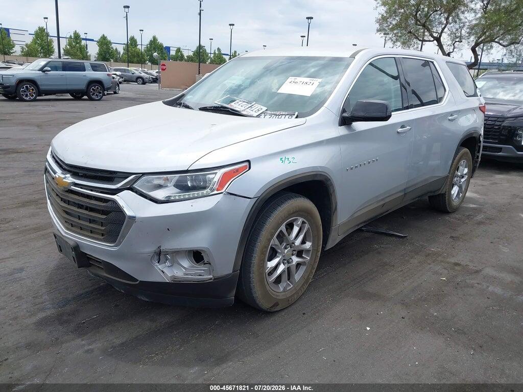 1GNERFKW5LJ293612 2020 CHEVROLET TRAVERSE photo no. 2