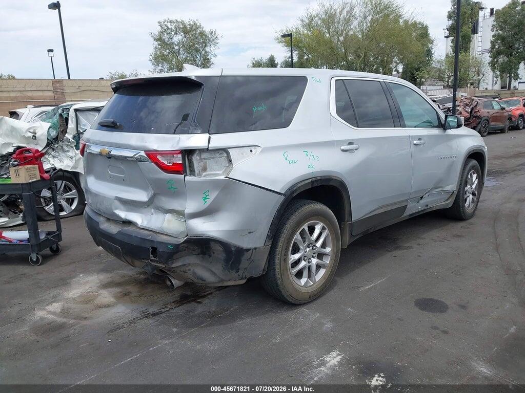 1GNERFKW5LJ293612 2020 CHEVROLET TRAVERSE photo no. 4
