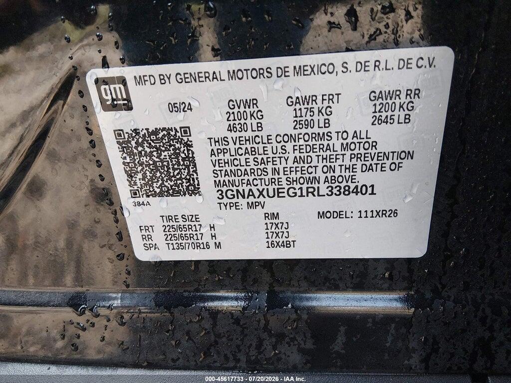3GNAXUEG1RL338401 2024 CHEVROLET EQUINOX photo no. 9