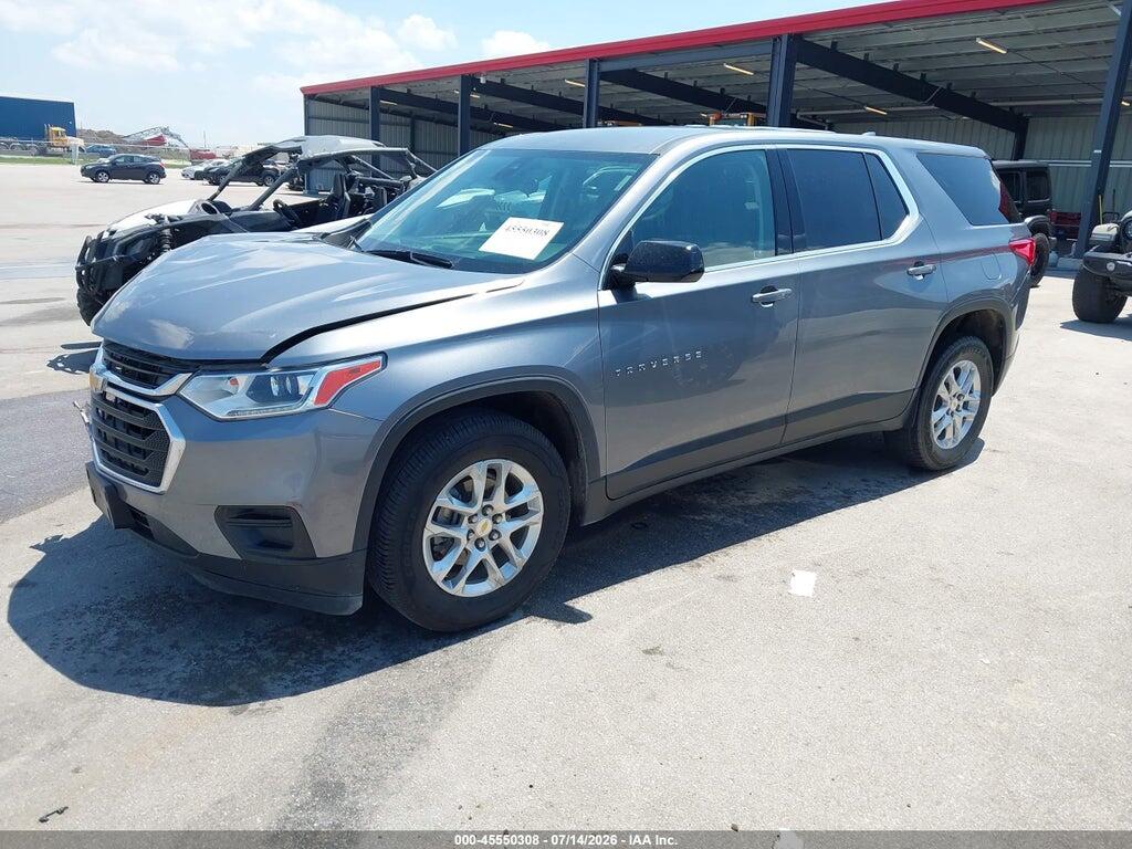 1GNEVLKW1LJ274615 2020 CHEVROLET TRAVERSE photo no. 2
