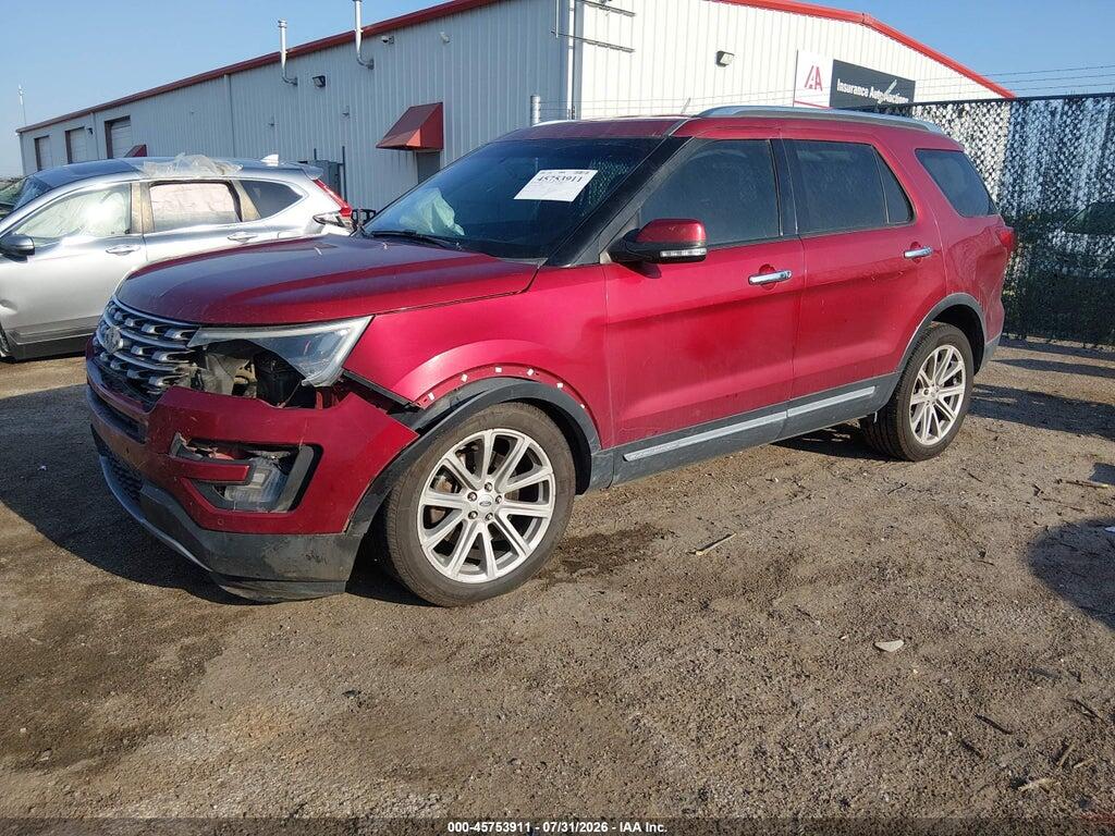 1FM5K8F88GGA37841 2016 FORD EXPLORER photo no. 2