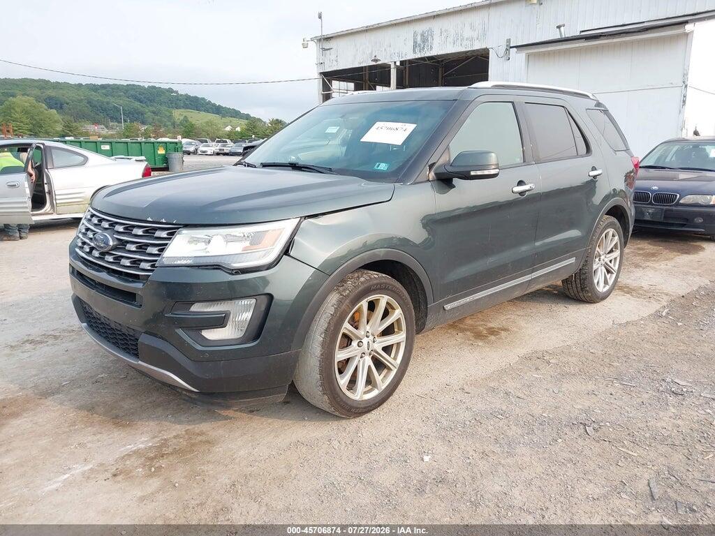 1FM5K8F89GGC49342 2016 FORD EXPLORER photo no. 2
