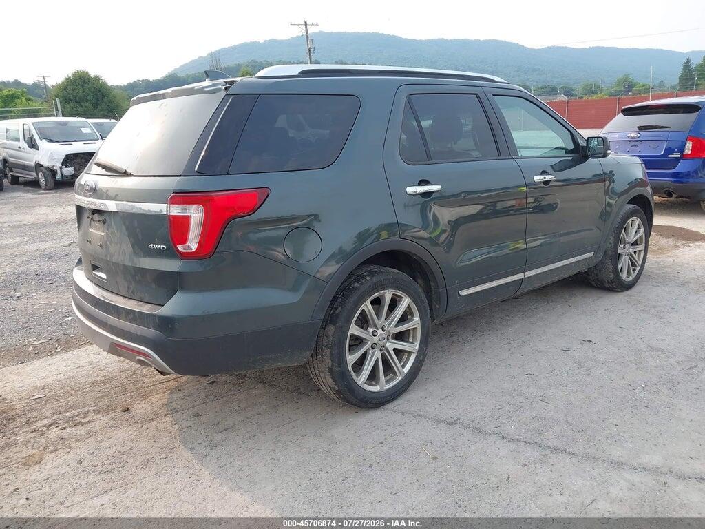 1FM5K8F89GGC49342 2016 FORD EXPLORER photo no. 4