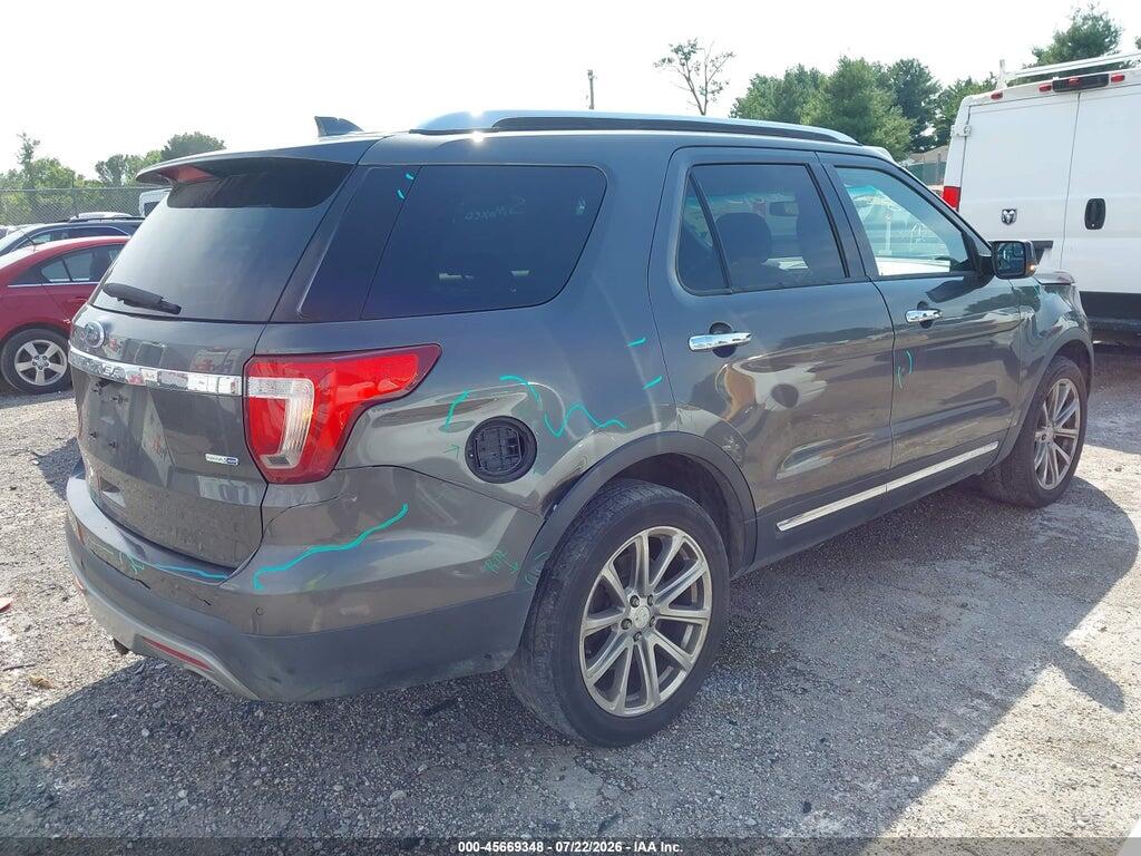 1FM5K8F83GGA11518 2016 FORD EXPLORER photo no. 4