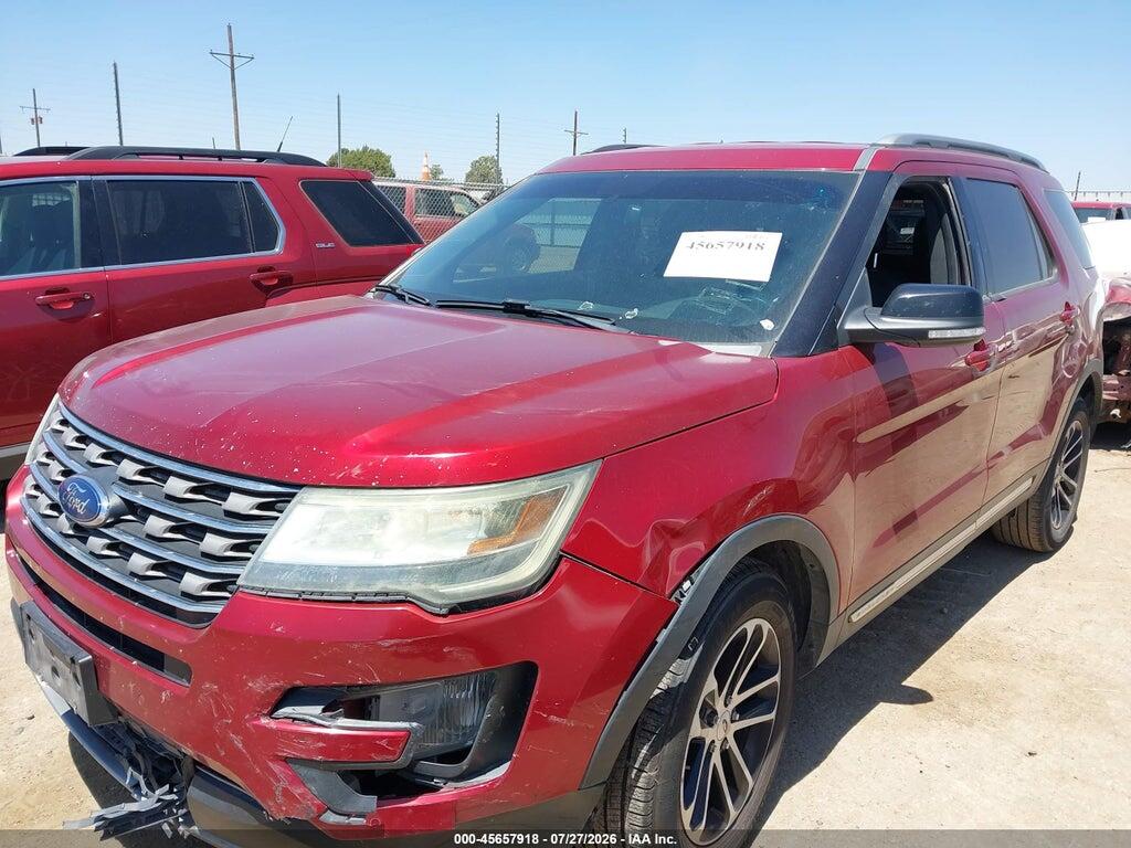 1FM5K7D89GGC33378 2016 FORD EXPLORER photo no. 2