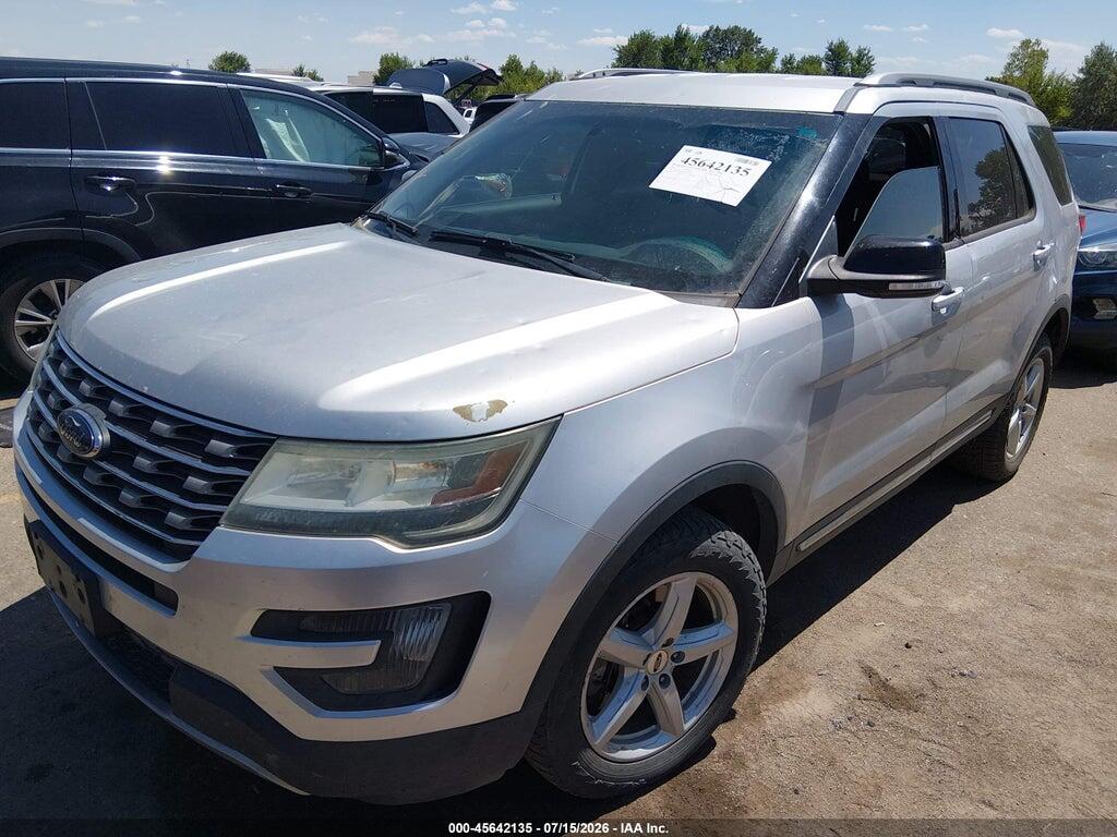 1FM5K8D83GGB34920 2016 FORD EXPLORER photo no. 2