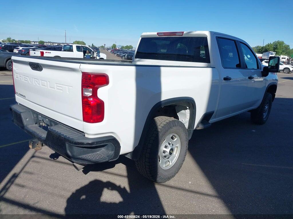 1GC4YLE70MF312274 2021 CHEVROLET SILVERADO 2500HD photo no. 4