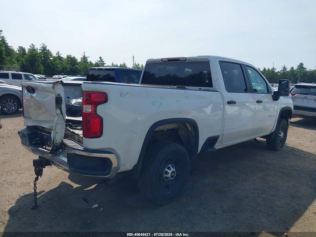 1GC1YLE71MF177390 2021 CHEVROLET SILVERADO 2500HD photo no. 4